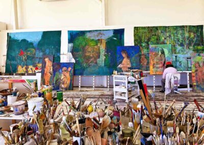 Dalva Duarte Amazonia - Atelier Workshop Saint-Priest Ardèche France